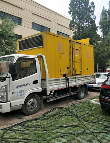 高阳发电车出租-柴油发电机组排烟系统设计要求及其考虑因素