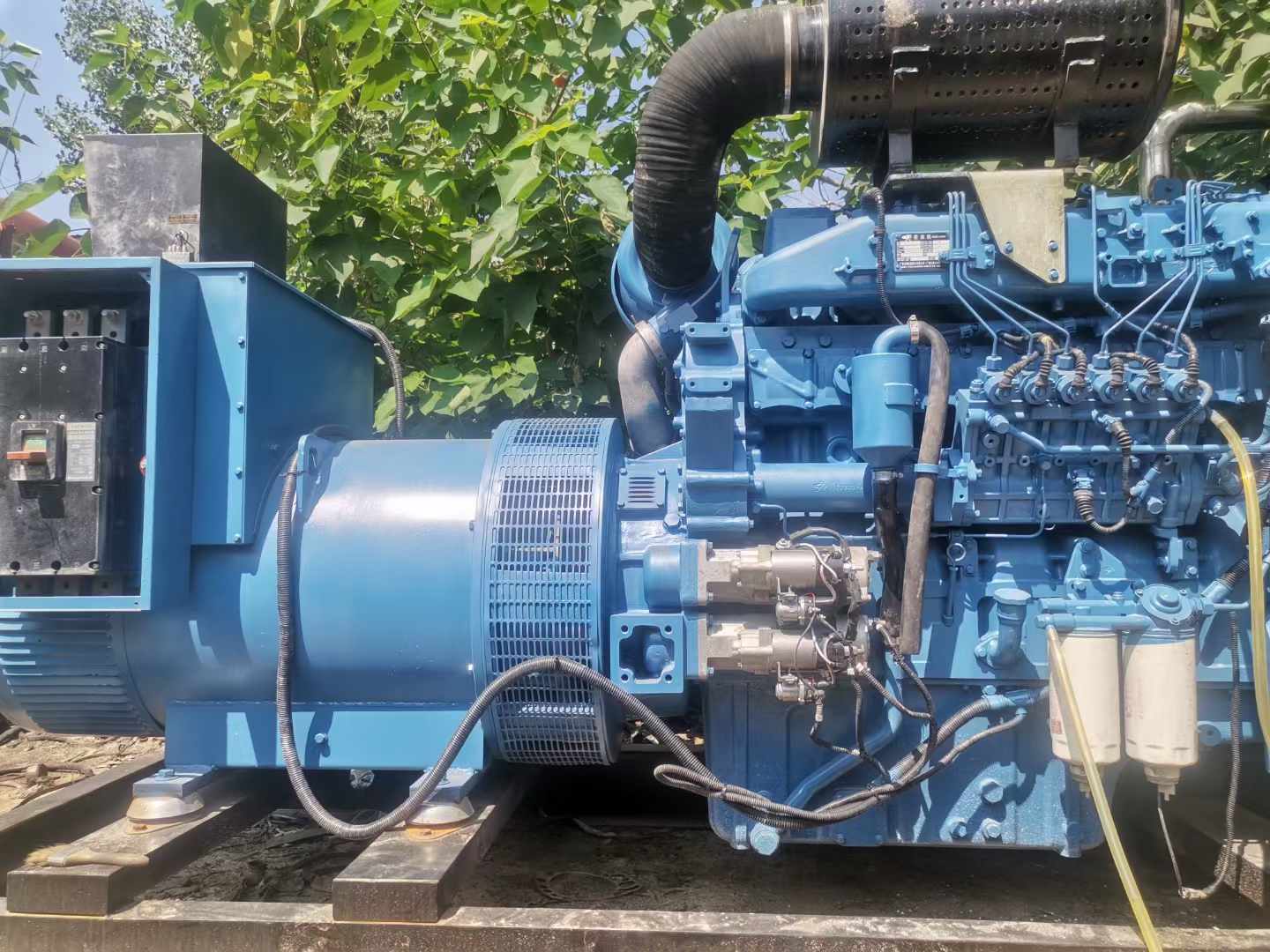 高阳详细说明降低 800kW 柴油发电机输出电流波动的方法